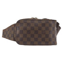 LOUIS VUITTON Damier Ebene Geronimos Shoulder Bag N51994 LV Auth 146410-2