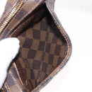 LOUIS VUITTON Damier Ebene Geronimos Shoulder Bag N51994 LV Auth 146410-20