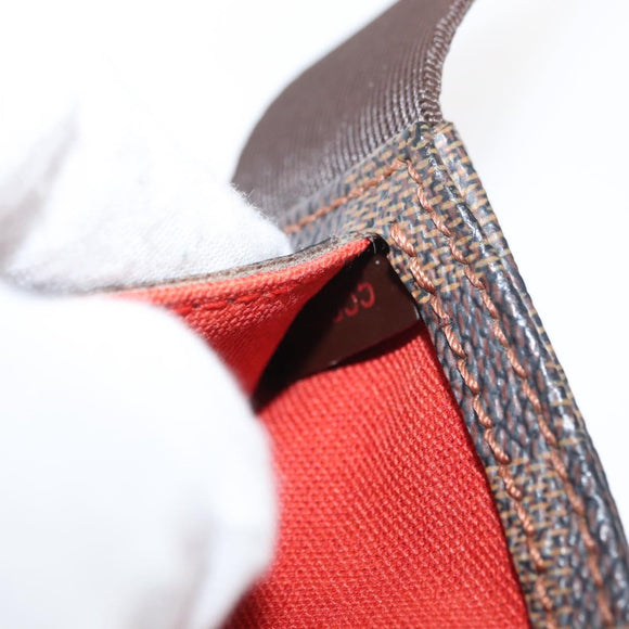 LOUIS VUITTON Damier Ebene Geronimos Shoulder Bag N51994 LV Auth 146410