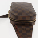 LOUIS VUITTON Damier Ebene Geronimos Shoulder Bag N51994 LV Auth 146410-5