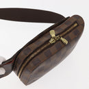 LOUIS VUITTON Damier Ebene Geronimos Shoulder Bag N51994 LV Auth 146410-6