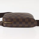 LOUIS VUITTON Damier Ebene Geronimos Shoulder Bag N51994 LV Auth 146410-9