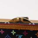 LOUIS VUITTON Multicolor Portefeuille Viennois Wallet Black M92988 Auth 146412-8