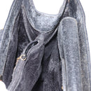 GUCCI Bamboo Hand Bag Leather Black Gold 002 1186 0260 Auth 146413-18