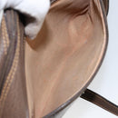 GUCCI GG Supreme Web Sherry Line Bag PVC Beige Gold 001 56 0852 Auth 146414-23