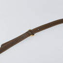 GUCCI GG Supreme Web Sherry Line Bag PVC Beige Gold 001 56 0852 Auth 146414-8