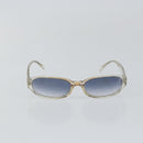 CHANEL Sunglasses Plastic Clear CC Auth 146445-3
