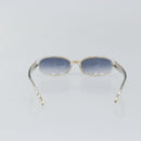 CHANEL Sunglasses Plastic Clear CC Auth 146445-4