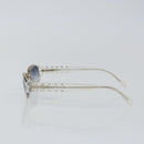 CHANEL Sunglasses Plastic Clear CC Auth 146445-5