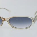 CHANEL Sunglasses Plastic Clear CC Auth 146445-8