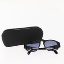 CHANEL Sunglasses Plastic Black CC Auth 146446-11