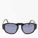 CHANEL Sunglasses Plastic Black CC Auth 146446-2