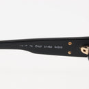 CHANEL Sunglasses Plastic Black CC Auth 146446-9