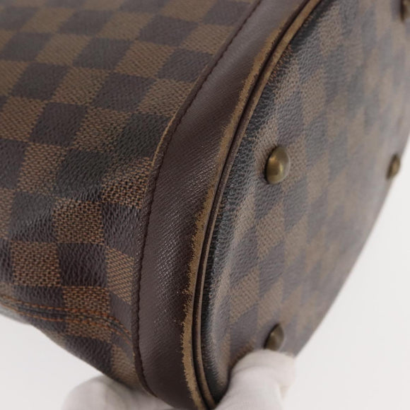 LOUIS VUITTON Damier Ebene Marais Shoulder Bag N42240 LV Auth 146455