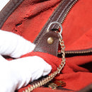 LOUIS VUITTON Damier Ebene Marais Shoulder Bag N42240 LV Auth 146455-12