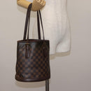 LOUIS VUITTON Damier Ebene Marais Shoulder Bag N42240 LV Auth 146455-24