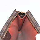 LOUIS VUITTON Damier Ebene Marais Pouch Pouch LV Auth 146456-18