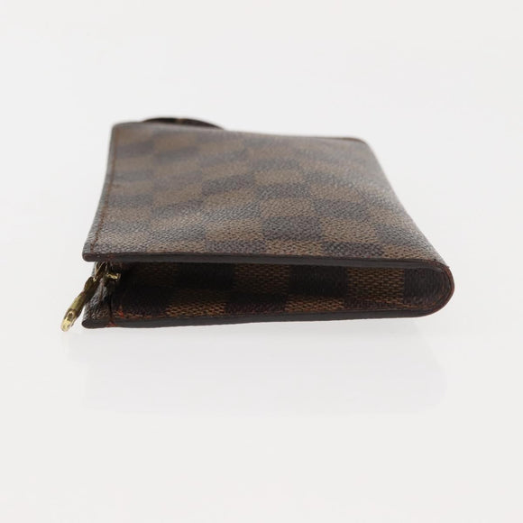 LOUIS VUITTON Damier Ebene Marais Pouch Pouch LV Auth 146456