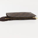 LOUIS VUITTON Damier Ebene Marais Pouch Pouch LV Auth 146456-5