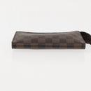 LOUIS VUITTON Damier Ebene Marais Pouch Pouch LV Auth 146456-6