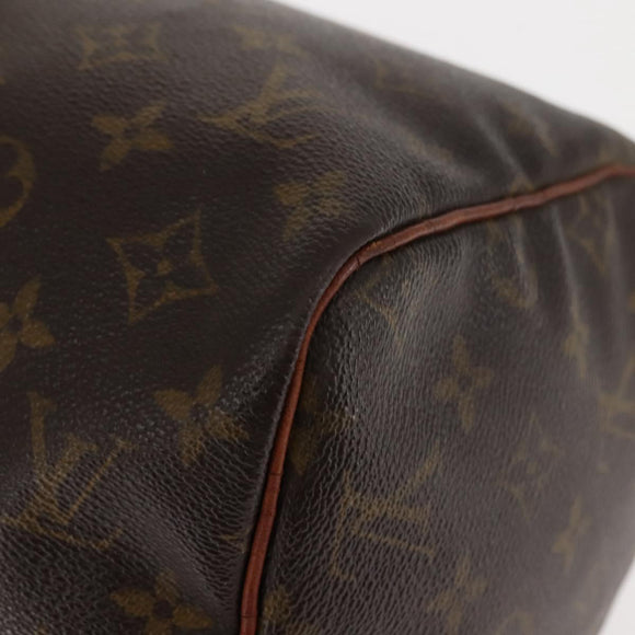 LOUIS VUITTON Monogram Speedy 30 Hand Bag M41526 LV Auth 146458