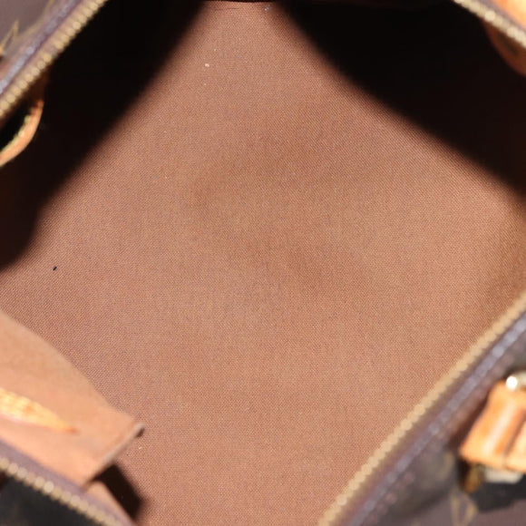 LOUIS VUITTON Monogram Speedy 30 Hand Bag M41526 LV Auth 146458