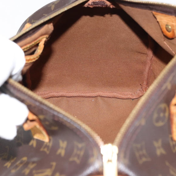 LOUIS VUITTON Monogram Speedy 30 Hand Bag M41526 LV Auth 146458