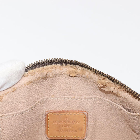 LOUIS VUITTON Monogram Pochette Cosmetic PM Cosmetic Pouch M47515 LV Auth 146459