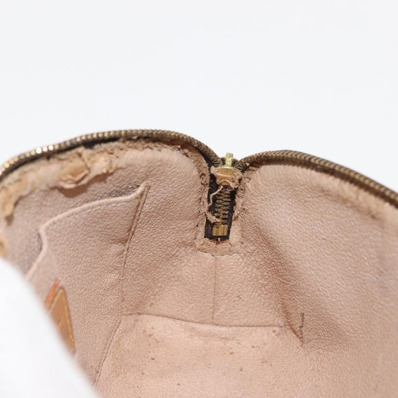 LOUIS VUITTON Monogram Pochette Cosmetic PM Cosmetic Pouch M47515 LV Auth 146459
