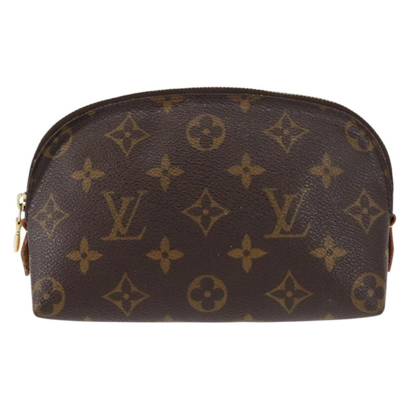 LOUIS VUITTON Monogram Pochette Cosmetic PM Cosmetic Pouch M47515 LV Auth 146459