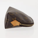 LOUIS VUITTON Monogram Pochette Cosmetic PM Cosmetic Pouch M47515 LV Auth 146459-3