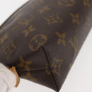 LOUIS VUITTON Monogram Pochette Cosmetic PM Cosmetic Pouch M47515 LV Auth 146459-7