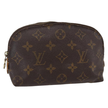 LOUIS VUITTON Monogram Pochette Cosmetic PM Cosmetic Pouch M47515 LV Auth 146460
