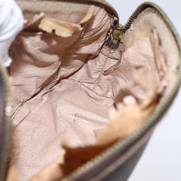 LOUIS VUITTON Monogram Pochette Cosmetic PM Cosmetic Pouch M47515 LV Auth 146460