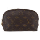 LOUIS VUITTON Monogram Pochette Cosmetic PM Cosmetic Pouch M47515 LV Auth 146460-13