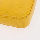 LOUIS VUITTON Epi Pochette Accessoires Accessory Pouch Yellow M52989 Auth 146464-9