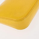LOUIS VUITTON Epi Pochette Accessoires Accessory Pouch Yellow M52989 Auth 146464-15