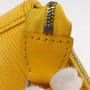 LOUIS VUITTON Epi Pochette Accessoires Accessory Pouch Yellow M52989 Auth 146464-17
