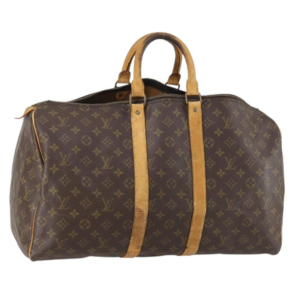 LOUIS VUITTON Monogram Keepall 50 Boston Bag M41426 LV Auth 146470