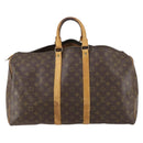 LOUIS VUITTON Monogram Keepall 50 Boston Bag M41426 LV Auth 146470-13
