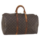LOUIS VUITTON Monogram Keepall 50 Boston Bag M41426 LV Auth 146472-1