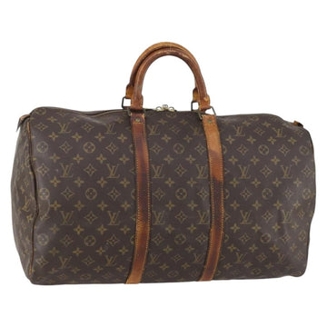 LOUIS VUITTON Monogram Keepall 50 Boston Bag M41426 LV Auth 146472