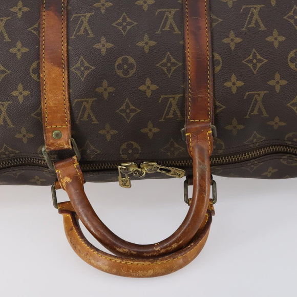LOUIS VUITTON Monogram Keepall 50 Boston Bag M41426 LV Auth 146472
