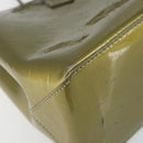 LOUIS VUITTON Monogram Vernis Wilshire PM Bag Gris Art Deco M91627 Auth 146474-14