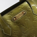 LOUIS VUITTON Monogram Vernis Wilshire PM Bag Gris Art Deco M91627 Auth 146474-17