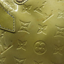 LOUIS VUITTON Monogram Vernis Wilshire PM Bag Gris Art Deco M91627 Auth 146474-10