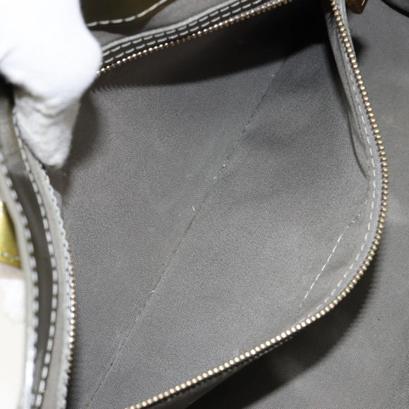 LOUIS VUITTON Monogram Vernis Wilshire PM Bag Gris Art Deco M91627 Auth 146474