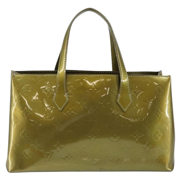 LOUIS VUITTON Monogram Vernis Wilshire PM Bag Gris Art Deco M91627 Auth 146474 - 0