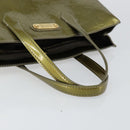 LOUIS VUITTON Monogram Vernis Wilshire PM Bag Gris Art Deco M91627 Auth 146474-7