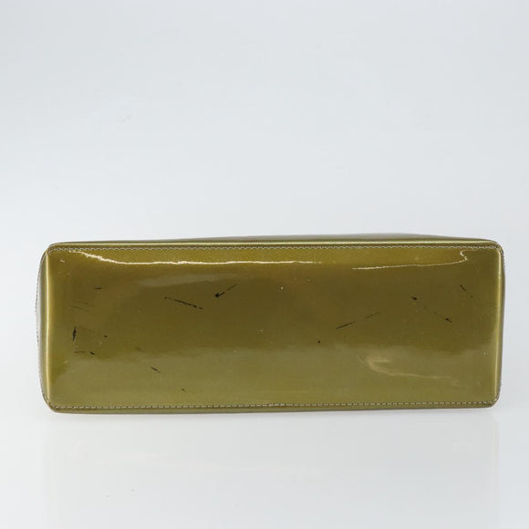 LOUIS VUITTON Monogram Vernis Wilshire PM Bag Gris Art Deco M91627 Auth 146474